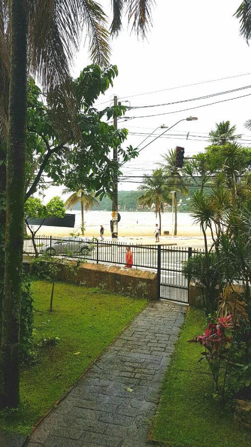 Apartamento Pé na areia Gonzaguinha São Vicente Exterior foto