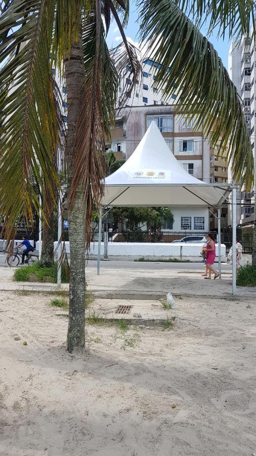 Apartamento Pé na areia Gonzaguinha São Vicente Exterior foto