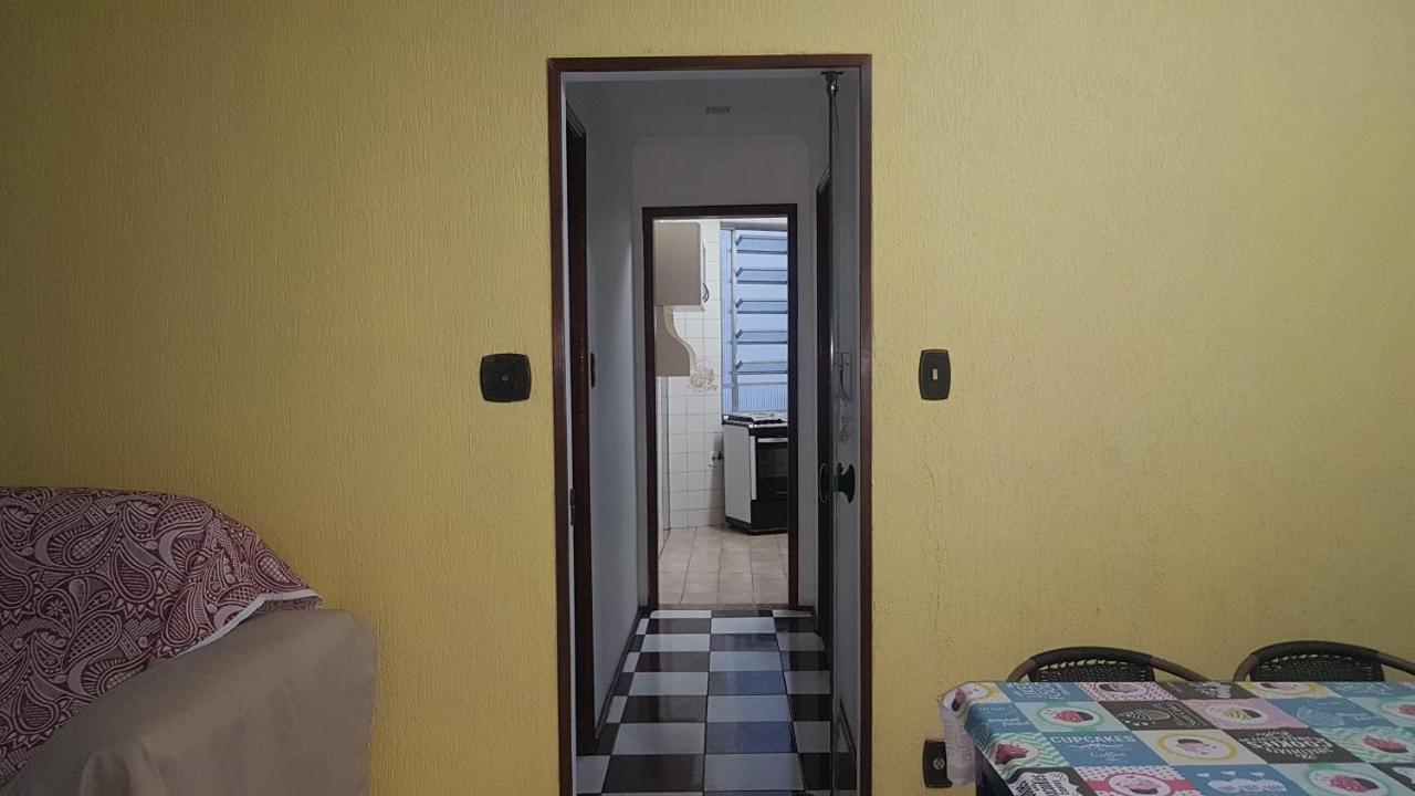 Apartamento Pé na areia Gonzaguinha São Vicente Exterior foto