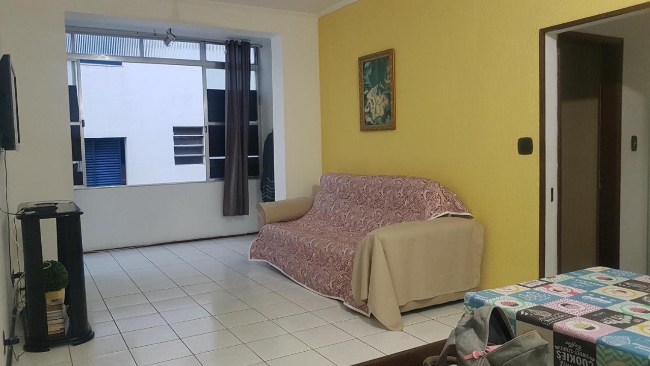 Apartamento Pé na areia Gonzaguinha São Vicente Exterior foto